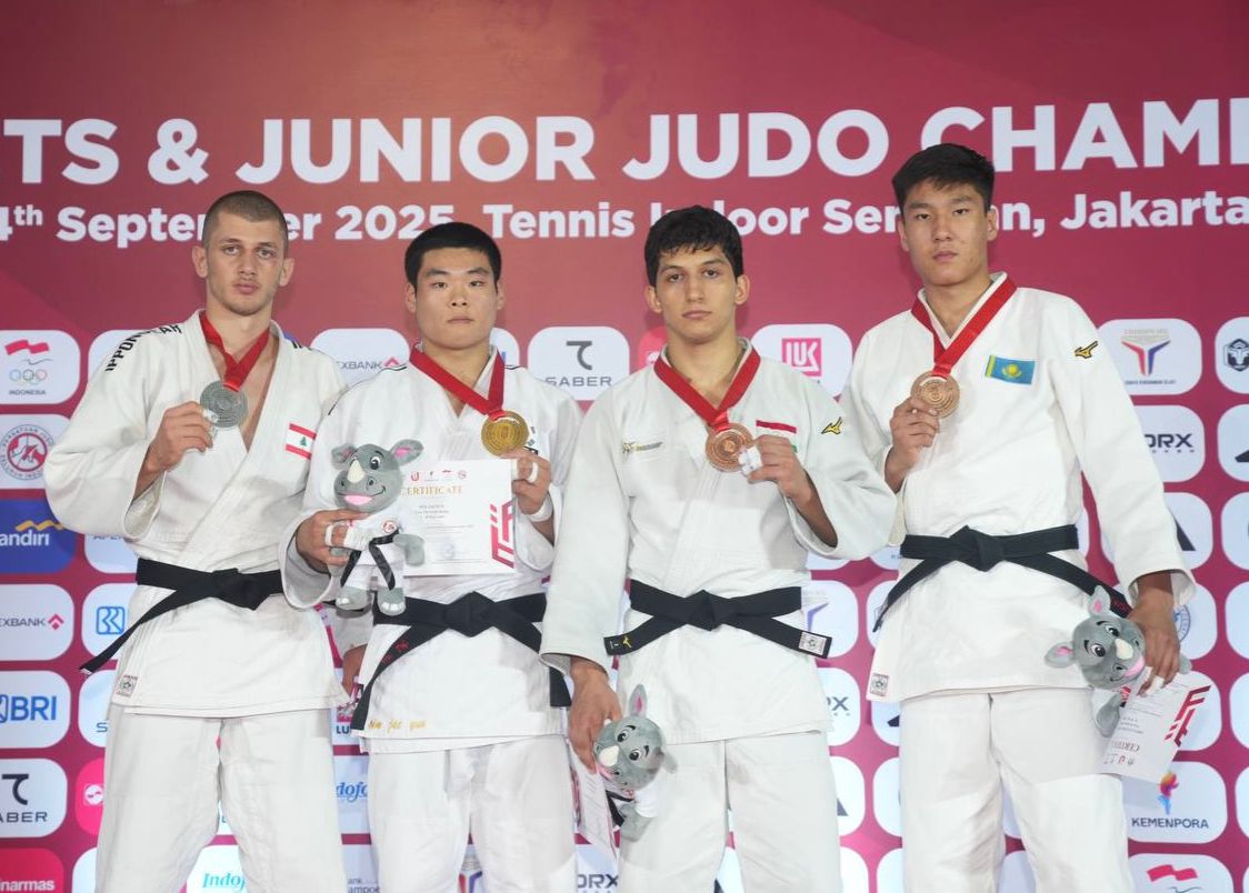 Болатбек Ерасыл дзюдодан Азия жастар чемпионатында қола медаль жеңіп алды